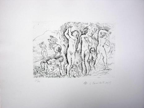 Il bosco - Giuseppe Piombanti Ammannati - 2