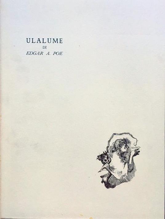 Ulalume - Edgar Allan Poe - copertina