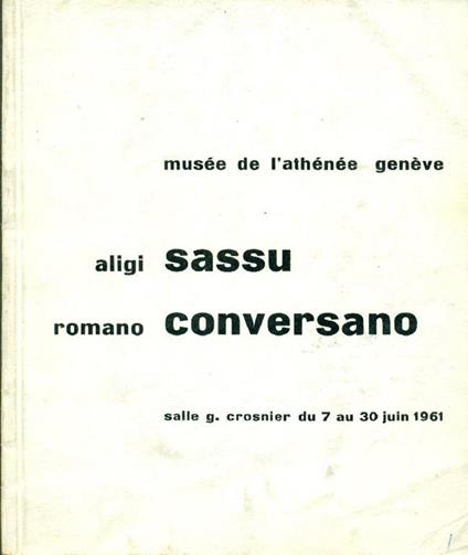 Aligi Sassu Romano Conversano - Aligi Sassu - copertina