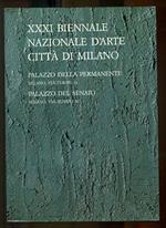 XXXI Biennale Nazionale d'Arte Città di Milano