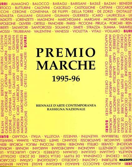 Premio Marche 1995-96. Biennale d'Arte Contemporanea - copertina