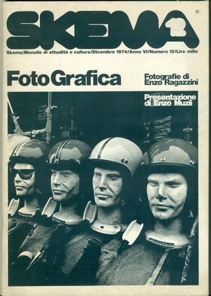 FotoGrafica. Fotografie di Enzo Ragazzini. Anno VI Numero 12 - copertina