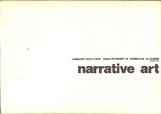 Narrative Art - copertina