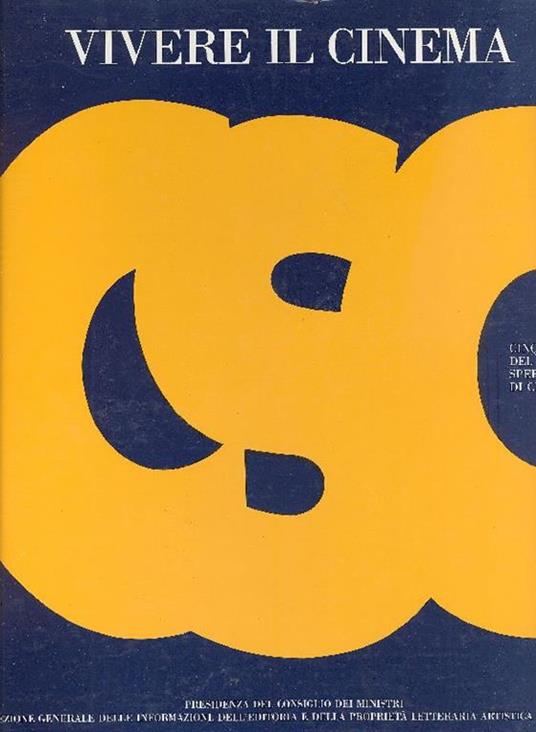 Vivere il cinema - copertina
