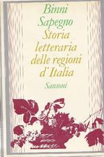 Storia letteraria delle regioni d'Italia