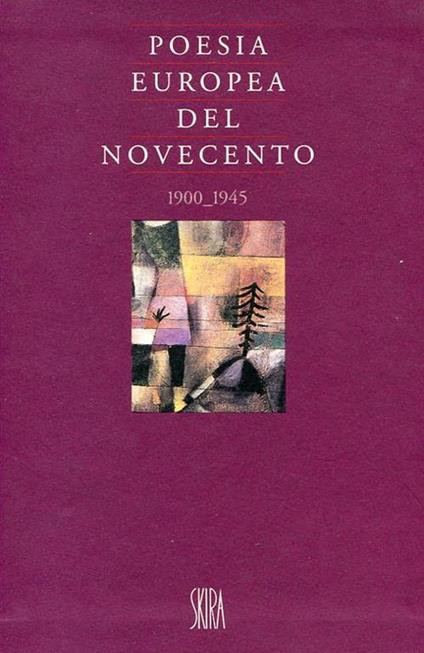Poesia europea del Novecento 1900. 1945 - Piero Gelli - copertina