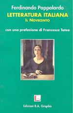 Letteratura italiana. Il Novecento