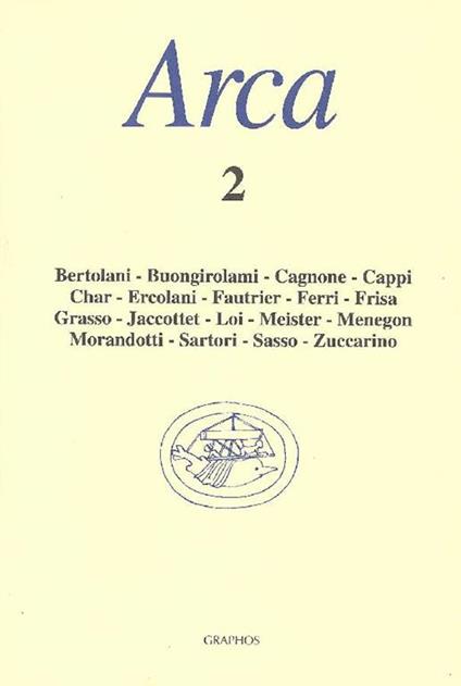Arca. Maggio 1998 - N. 2 - copertina
