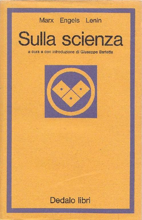 Sulla scienza - Karl Marx,Friedrich Engels,Lenin - copertina