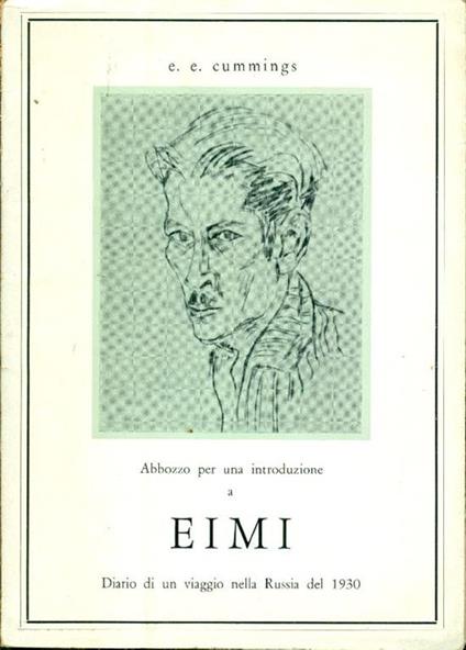 Abbozzo per una introduzione a ''EIMì' - Edward E. Cummings - copertina