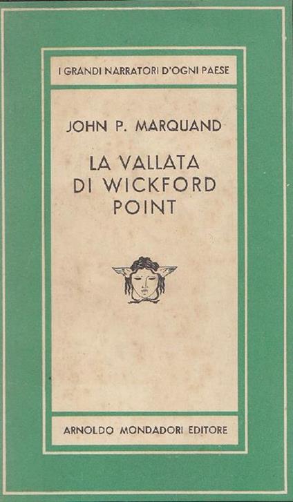 La vallata di Wickford Point - John P. Marquand - copertina