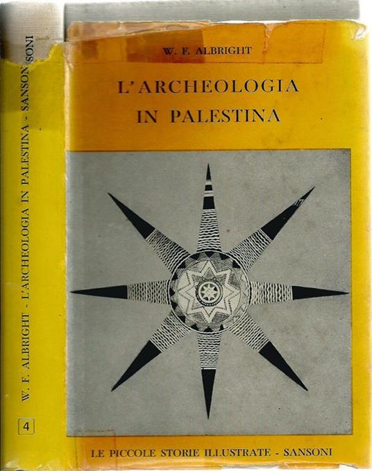 L' archeologia in Palestina - William F. Albright - copertina