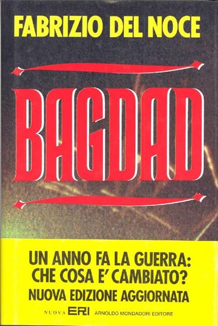 Bagdad - Fabrizio Del Noce - copertina