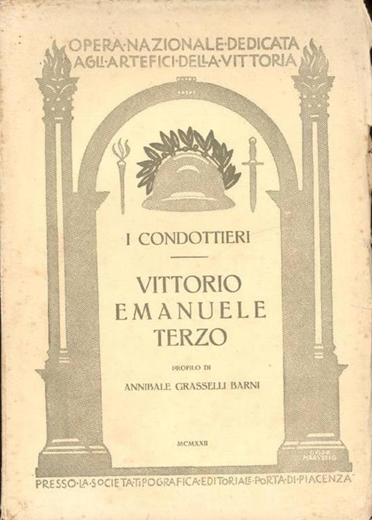 Vittorio Emanuele terzo - Annibale Grasselli Barni - copertina