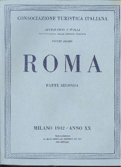 Roma - copertina