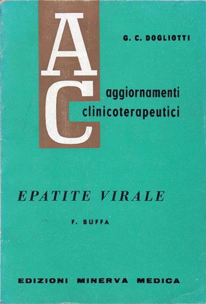 Epatite virale - F. Buffa - copertina