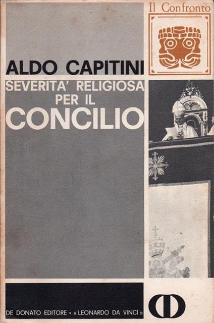 Severità religiosa per il Concilio - Aldo Capitini - copertina