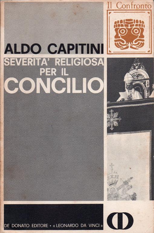 Severità religiosa per il Concilio - Aldo Capitini - copertina