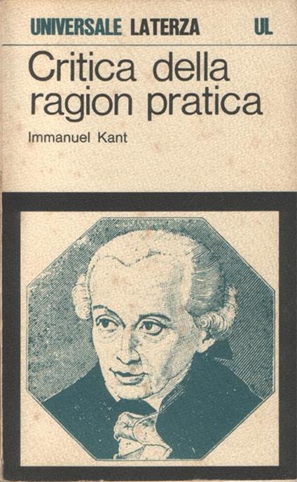 Critica della ragion pratica - Immanuel Kant - copertina