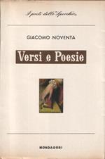 Versi e poesie. Con una prefazione di Aldo Garosci