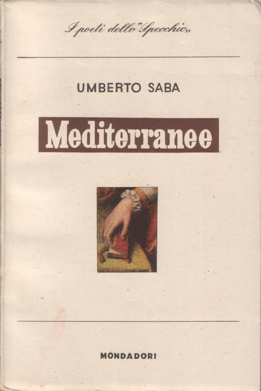 Mediterranee - Umberto Saba - copertina