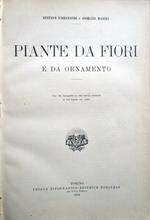 Piante da Fiori e da ornamento. Con 211 fotografie su 124 tavole separate e 176 figure nel testo