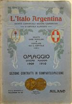 Omaggio Giugno 1909 Maggio 1910. Sezione Contratti a compartecipazione per la costruzione di case popolari