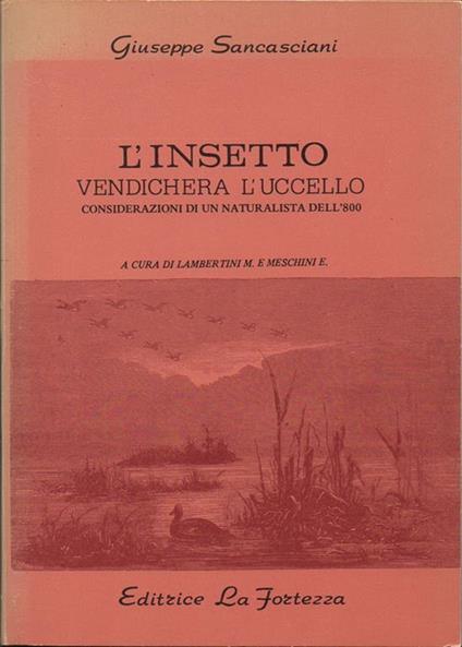 Lo insetto vendicherà l'uccello. Divagamenti, spogli e saccheggi di un medico di campagna - Giuseppe Sancasciani - copertina