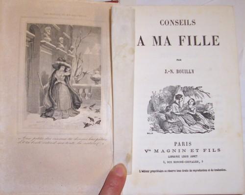 Conseils a ma fille - Jean Nicolas Bouilly - copertina