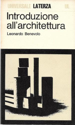 Introduzione all'architettura - Leonardo Benevolo - copertina