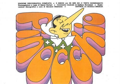 Le avventure di Pinocchio, edizione discografica completa in 5 dischi - Carlo Collodi - copertina