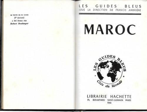 Maroc - Robert Boulanger - copertina