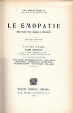 Le emopatie. Trattato per medici e studenti, vol. 1° Parte Generale, in 2 tomi