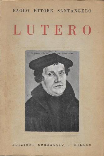 Lutero - Paolo Santangelo - copertina