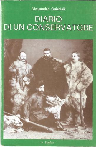 Diario di un conservatore - Alessandro Guiccioli - copertina