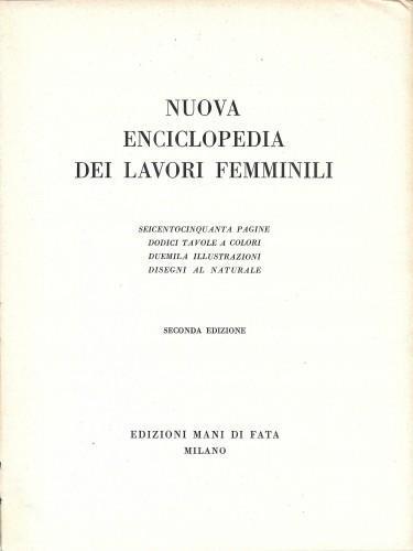 Nuova enciclopedia dei lavori femminili - copertina