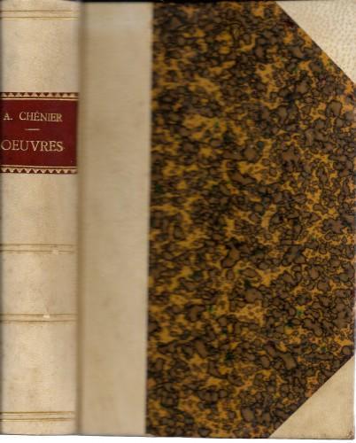 Bucoliques - André Chenier - copertina