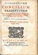 Sacrosanctum Concilium Tridentinum Cum Citationubus ex utroque Testamento, Juris Pontificii Constitutionibus, aliisque S. Rom. Eccl. Conciliis