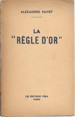 La Règle d'or - copertina