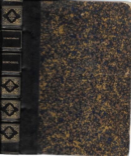 Mont-Oriol - Guy de Maupassant - copertina
