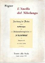 L' anello del Nibelungo. In un prologo e tre giornate