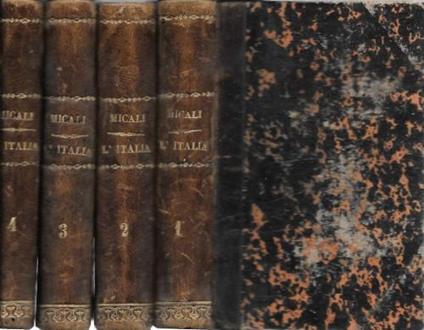 L' Italia Avanti Il Dominio Dei Romani, 8 Voll. In 4 Tomi - Giuseppe Micali - copertina