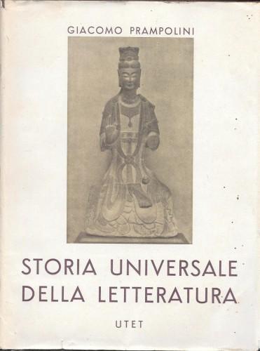 Storia universale della letteratura, in 7 voll - Giacomo Prampolini - copertina
