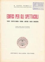 Edifici per gli spettacoli - Teatri, teatri di massa, cinema, auditori, radio e cinecentri