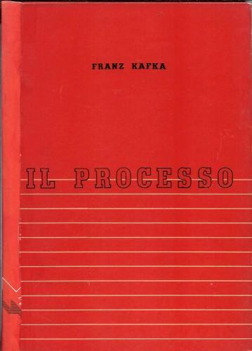 Il processo - Franz Kafka - copertina