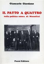 Il patto a quattro nella politica estera di Mussolini