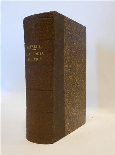 Fondamenti di patologia analitica - Maurizio Bufalini - copertina