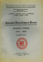 Antonio Bartolomeo Bruni, musicista cuneese 1751. 1821. Ricerche e Studi