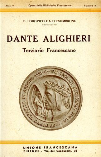 Dante Alighieri. Terziario francescano - Lodovico da Fossombrone - copertina
