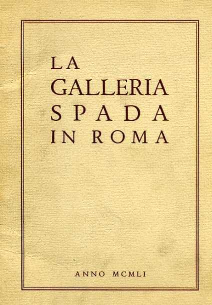 La Galleria Spada in Roma - copertina